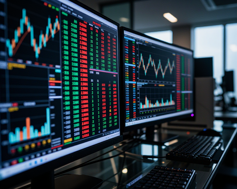 Financial Market Data Visualization