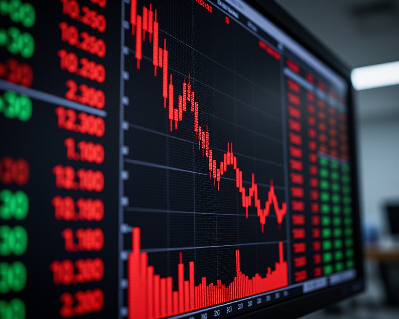 Stock Market Decline Visualization