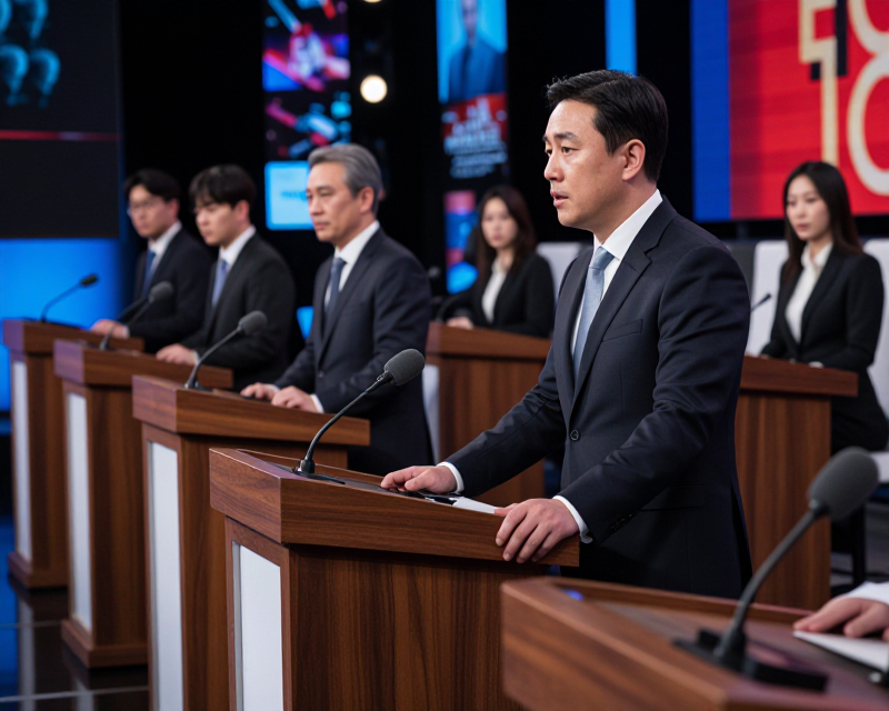 Political Debate Atmosphere