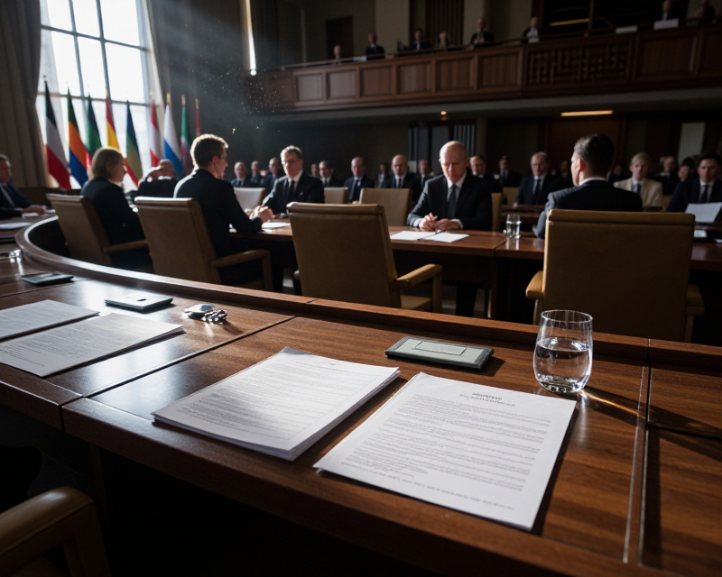 Global Financial Summit Atmosphere
