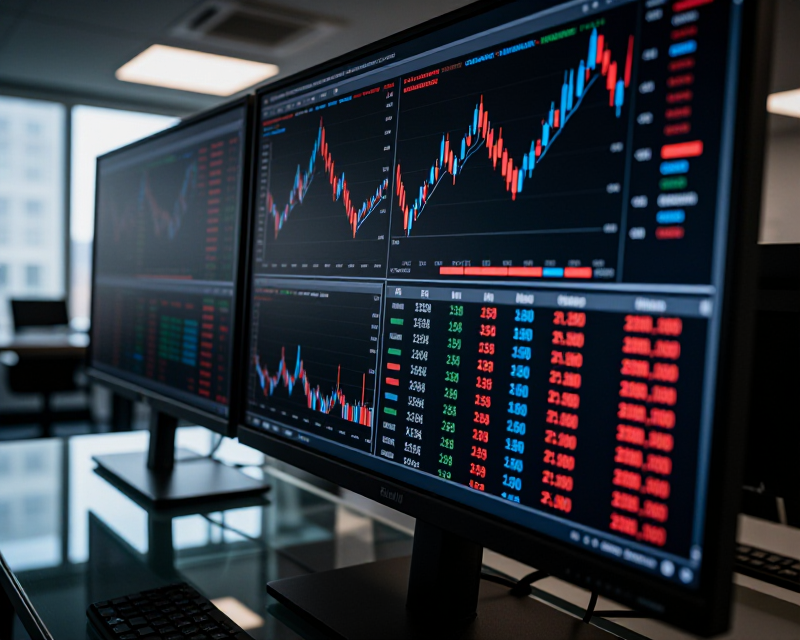 Financial Market Data Display