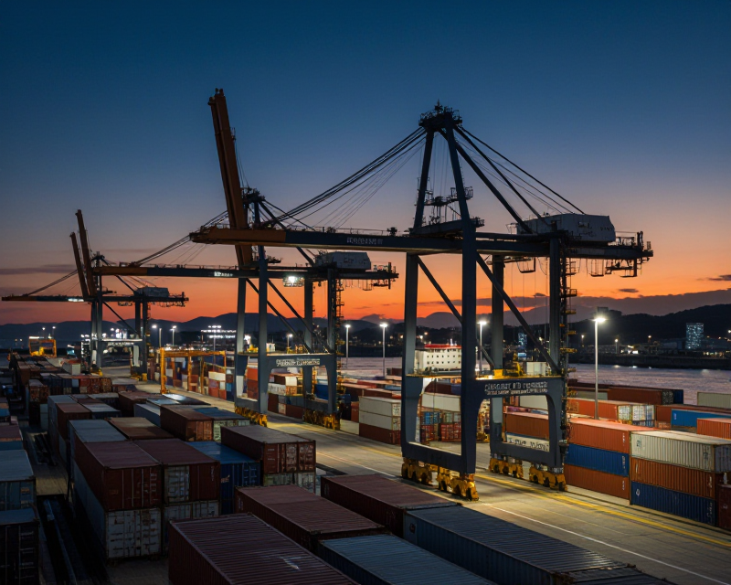 South Korean Container Terminal