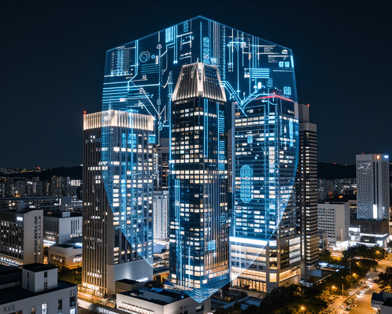 Cybersecurity AI Concept