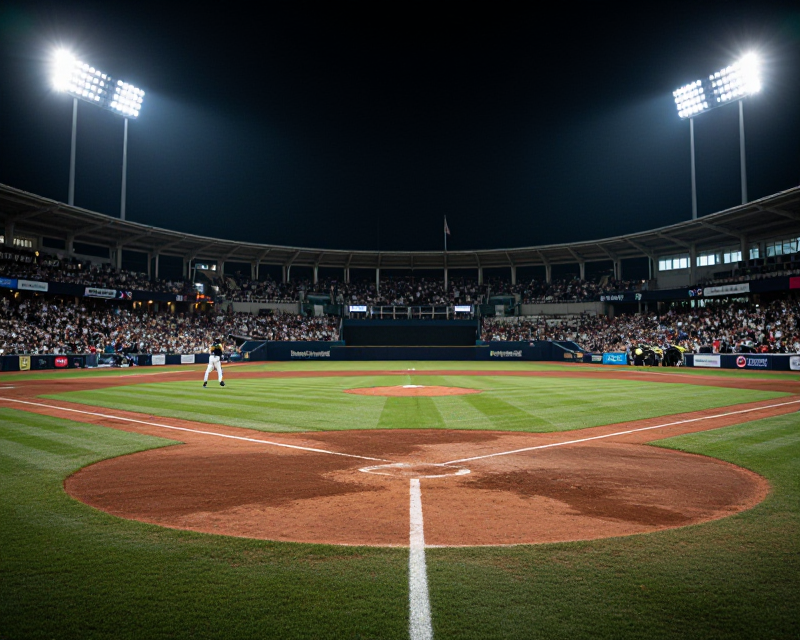 Cinematic Baseball Stadium Atmosphere